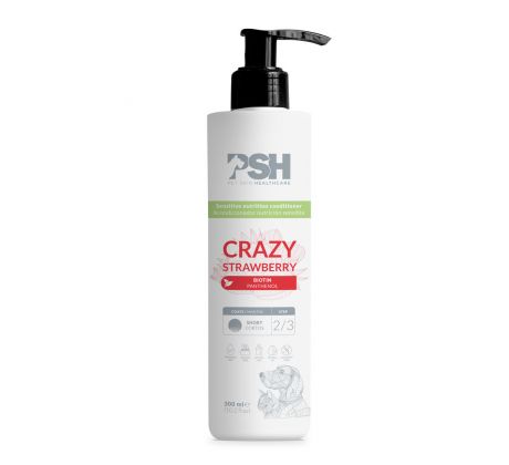 PSH HOME CRAZY STRAWBERRY Conditioner 300 ml - Short Coat